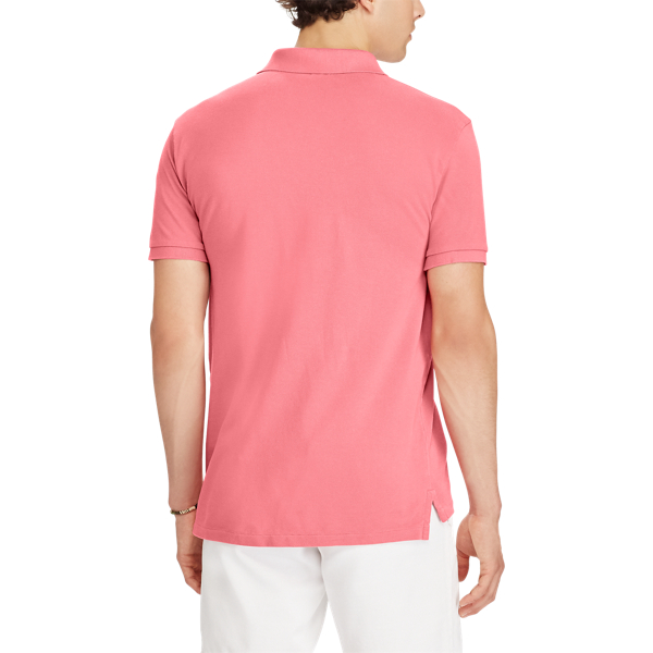 Polo ultra cintr&eacute; en coton piqu&eacute; Polo Ralph Lauren en Hyannis Red 4