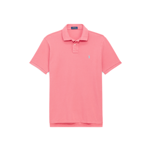 Custom Slim Fit Mesh Polo