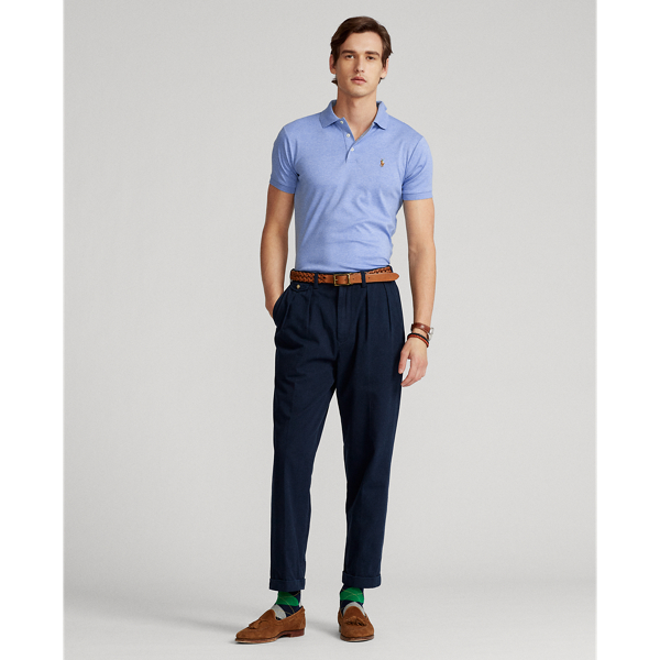 Jamaica Heather Slim Fit Soft Cotton Polo Shirt Polo Ralph Lauren 4