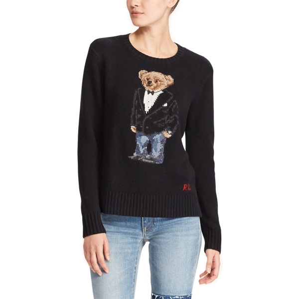 Ralph Lauren top Bear Sweater Tuxedo