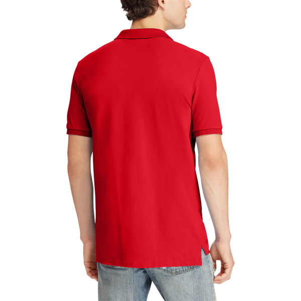RL 2000 Red Classic Fit Mesh Polo Shirt Polo Ralph Lauren 5