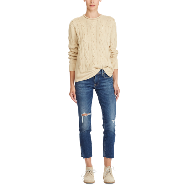 Tompkins Skinny Crop Jean Polo Ralph Lauren em Blue 4