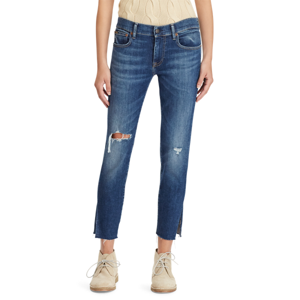 Tompkins Skinny Crop Jean Polo Ralph Lauren em Blue 5