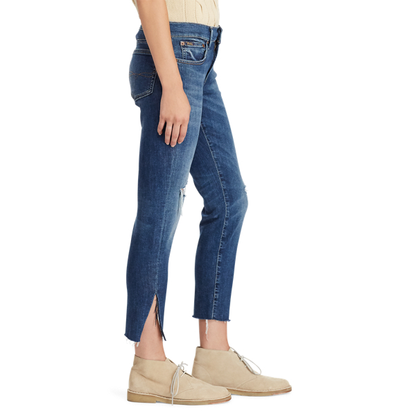 Tompkins Skinny Crop Jean Polo Ralph Lauren em Blue 7