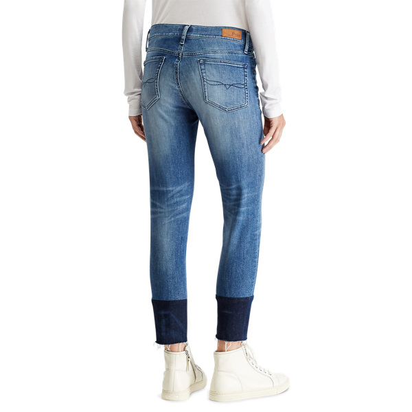 Jeans corti Tompkins skinny Polo Ralph Lauren in Blu 5