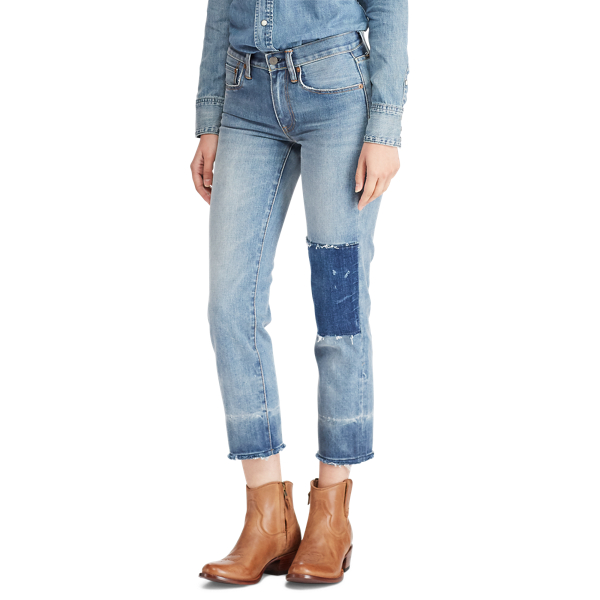 Die Waverly Straight in 3/4-L&auml;nge Polo Ralph Lauren in Light Blue 5