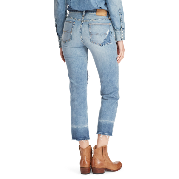 Die Waverly Straight in 3/4-L&auml;nge Polo Ralph Lauren in Light Blue 6