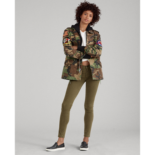 Sweat zippé à capuche en molleton pour femme Ralph Lauren® FR