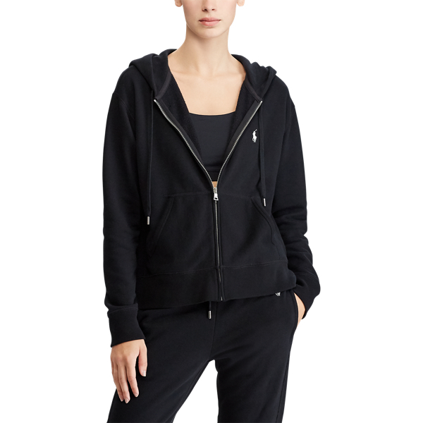 Fleece-Kapuzenjacke Polo Ralph Lauren in Schwarz 5
