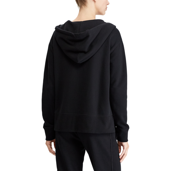 Fleece-Kapuzenjacke Polo Ralph Lauren in Schwarz 6