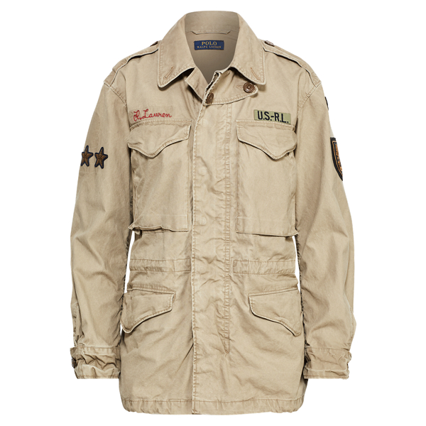 Veste de treillis brod&eacute;e Polo Ralph Lauren en 1