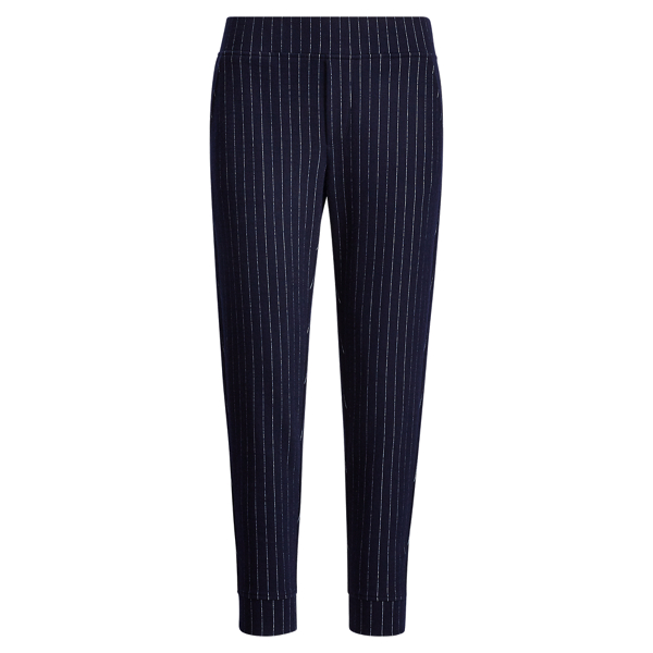 Pantaloni jogging gessati in cotone Polo Ralph Lauren in 1
