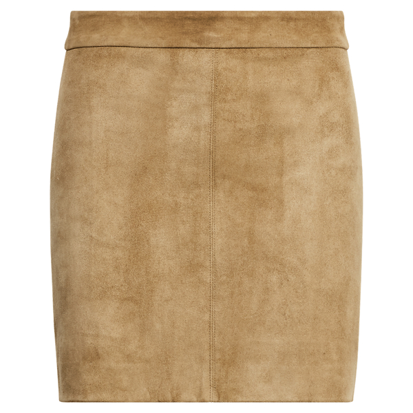 Stretch Suede Miniskirt Polo Ralph Lauren in 1