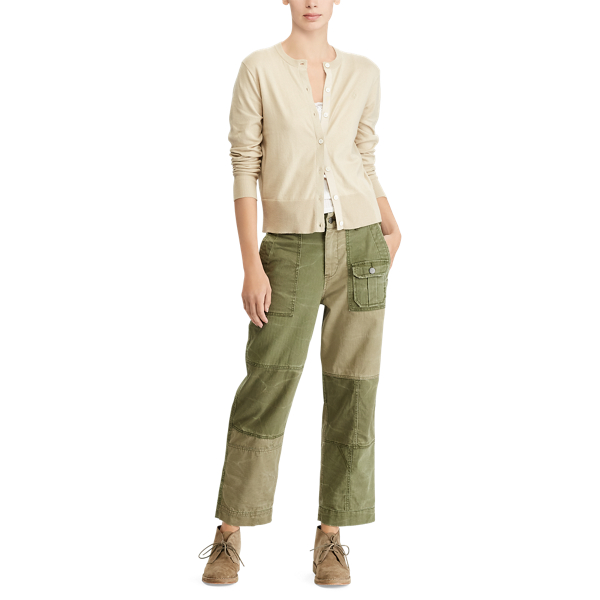 Cardigan en coton Polo Ralph Lauren en Sable 3