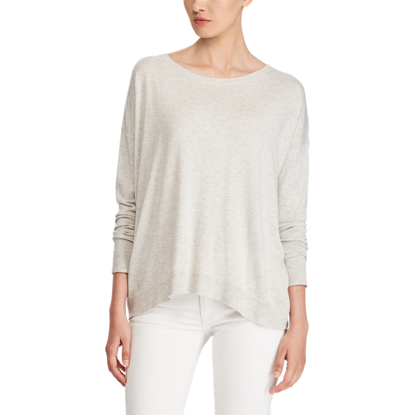 Rundhals-Feinstrickpullover Polo Ralph Lauren in Grau 4