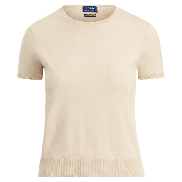 Pull en coton &agrave; manches courtes Polo Ralph Lauren en 1