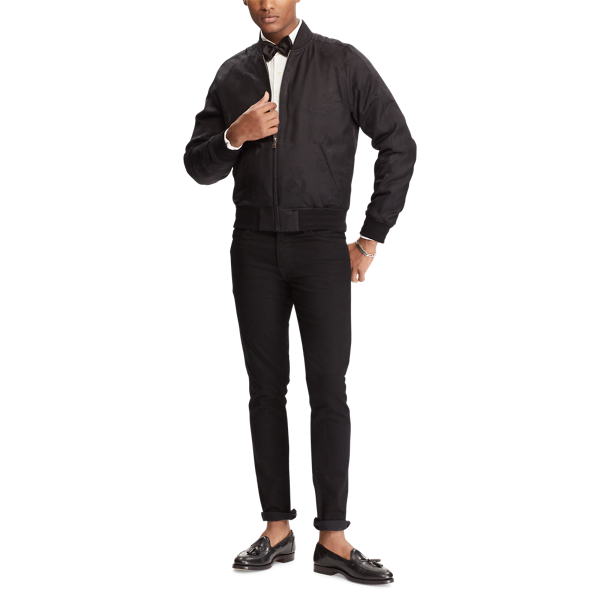 Black Polo Bear Bomber Jacket Polo Ralph Lauren 2