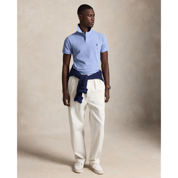 Isle Heather Slim Fit Mesh Polo Shirt Polo Ralph Lauren 4