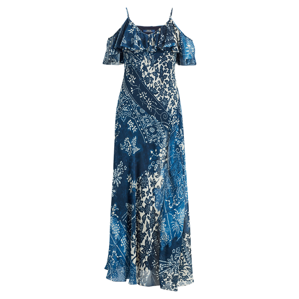 Floral Cold-Shoulder Maxidress Polo Ralph Lauren in 1