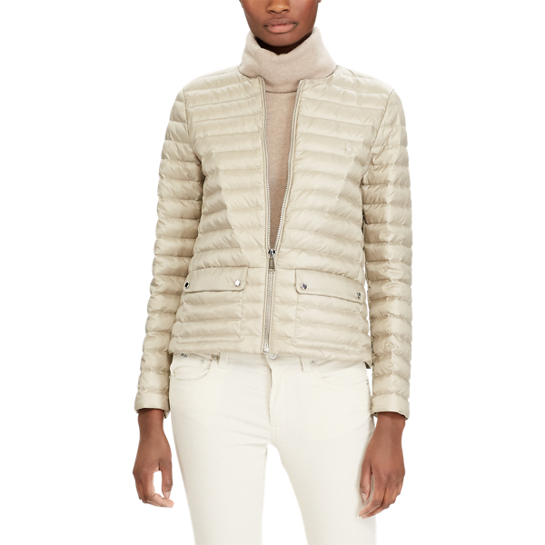 Surplus Khaki Packable Quilted Down Jacket Polo Ralph Lauren 5