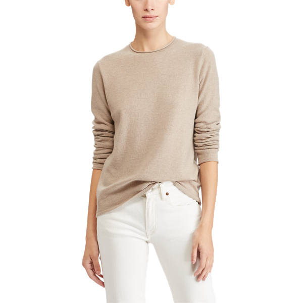Truffle Melange Cashmere Rollneck Sweater Polo Ralph Lauren 3