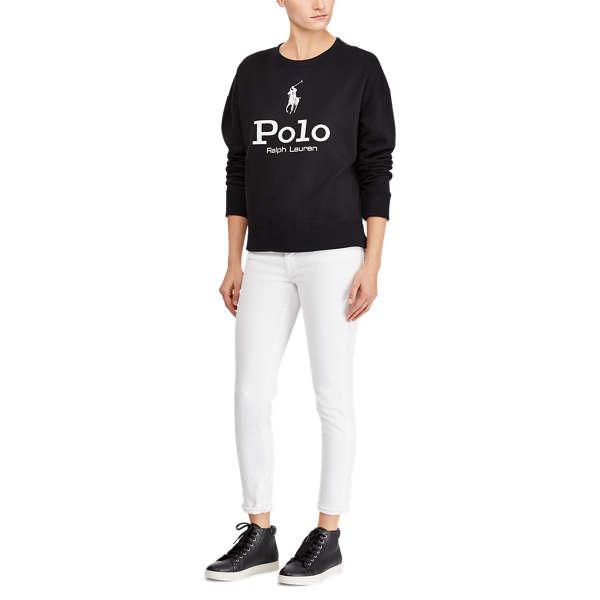 Sweat Polo en molleton Polo Ralph Lauren en Black 4