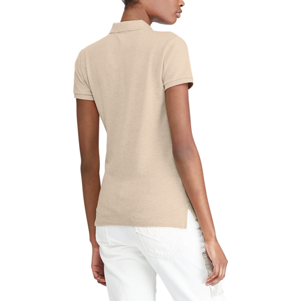 Expedition Dune Heather Slim Fit Polo Shirt Polo Ralph Lauren 4