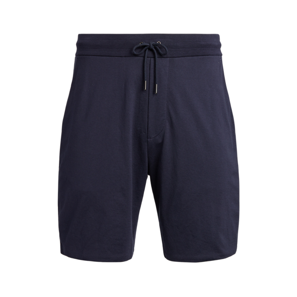 Cotton Lisle Drawstring Shorts Purple Label 1