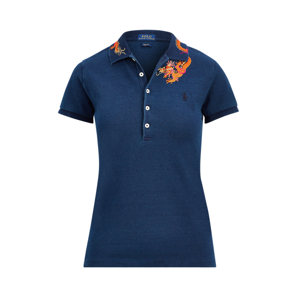 Slim Fit Dragon Polo Shirt Ralph Lauren UK