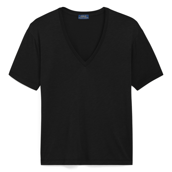 Jersey V-Neck T-Shirt