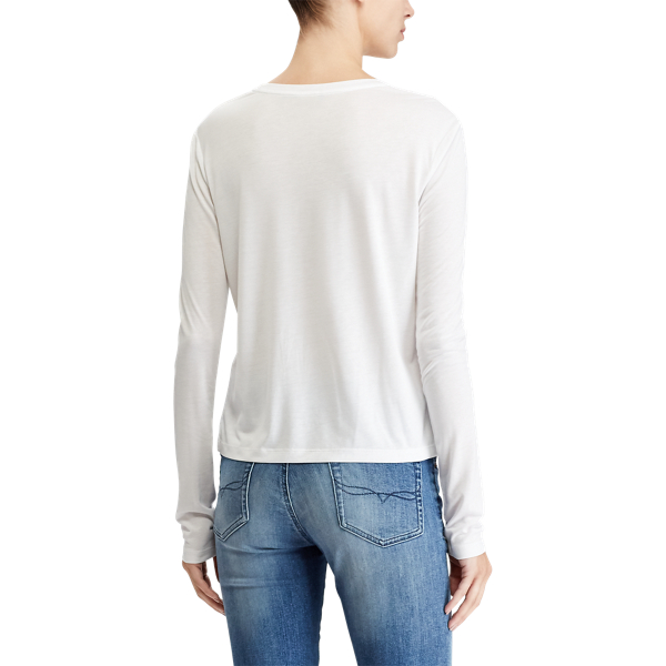 Jersey Long-Sleeve T-Shirt Polo Ralph Lauren em Nevis 4