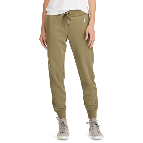 Pantalon de jogging molleton léger Polo Ralph Lauren en Olive basique 3