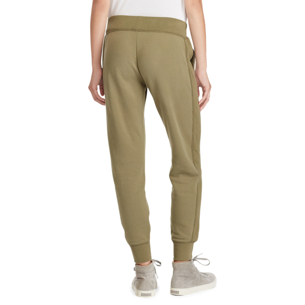 Pantalon de jogging molleton léger Polo Ralph Lauren en Olive basique 4