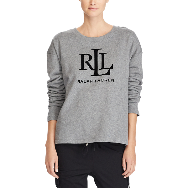 Cityscape Grey Heather LRL French Terry Sweatshirt Lauren 3