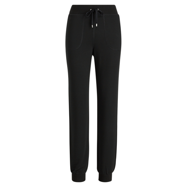Polo Black Knit Jogger Pant Lauren 1