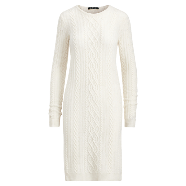 Wool Cashmere Sweater Dress