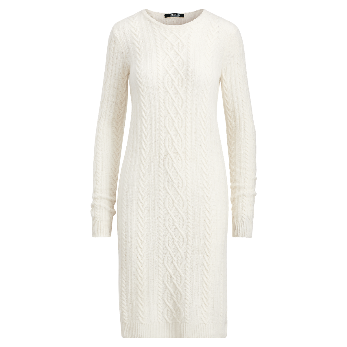 Ralph lauren white cable knit sweater best sale