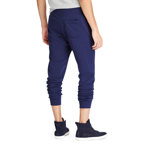 French Navy Brushed Fleece Jogger Polo Ralph Lauren 5