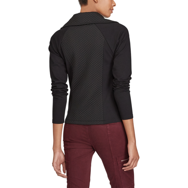 Polo Black Funnelneck Zip Hoodie Lauren 4