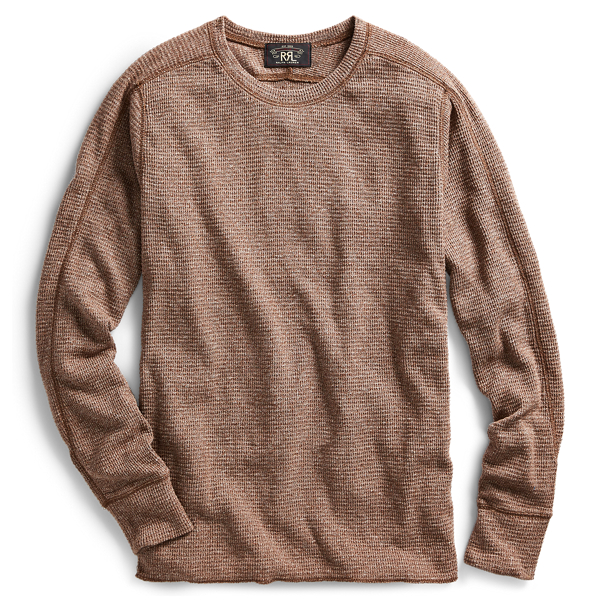Maglia in cotone a nido d'ape RRL in 1