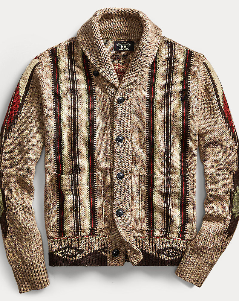 Linen-Blend Shawl Cardigan Linen-Blend Shawl Cardigan