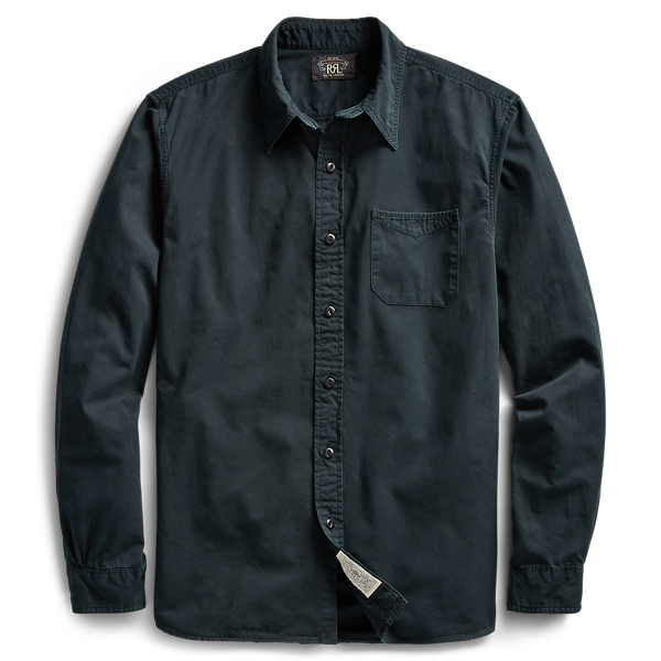Camicia da ferroviere in twill di cotone RRL in 1