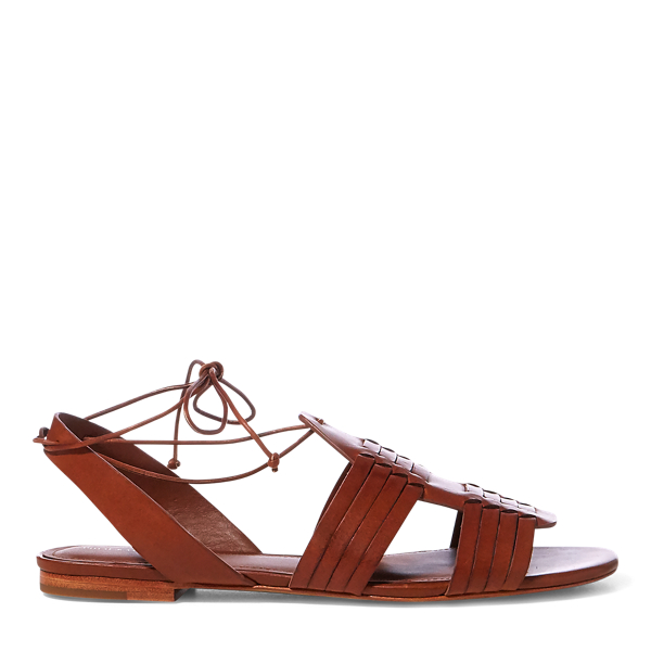 Jaida Vachetta Leather Sandal Polo Ralph Lauren 1
