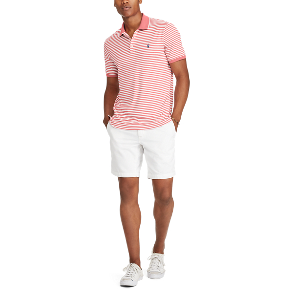 Hyannis Red/White Classic Fit Soft-Touch Polo Big & Tall 2