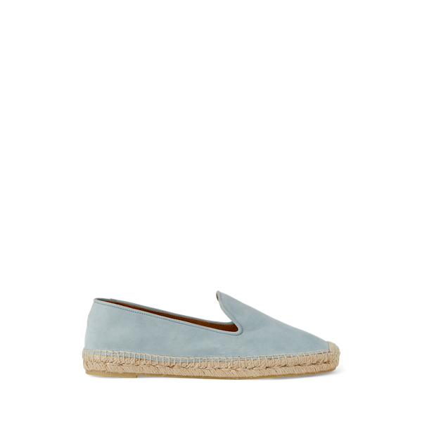 Geyla Suede Espadrille Ralph Lauren Collection in Pale Blue 2