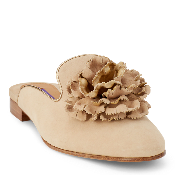 Quanda Suede Mule Ralph Lauren Collection 1