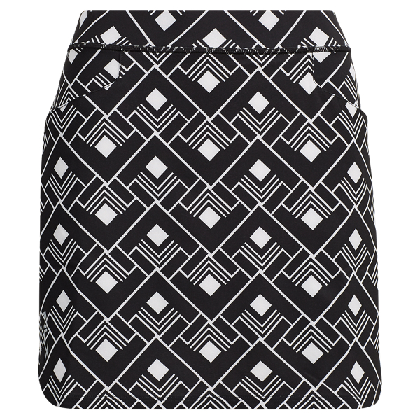 Diamond Art Deco-Print Skort RLX Golf 1