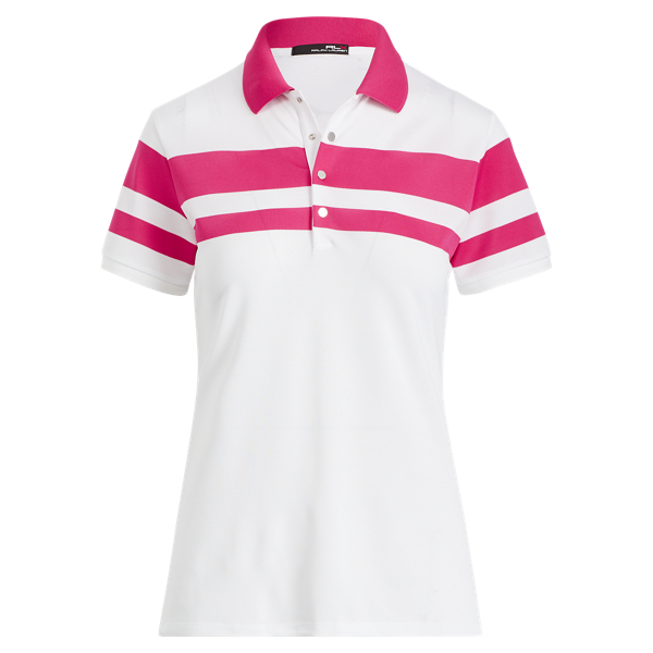 Polo a righe Tailored-Fit RLX in 1