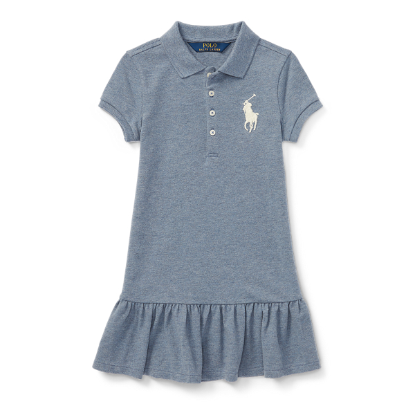 Big pony mesh polo dress on sale