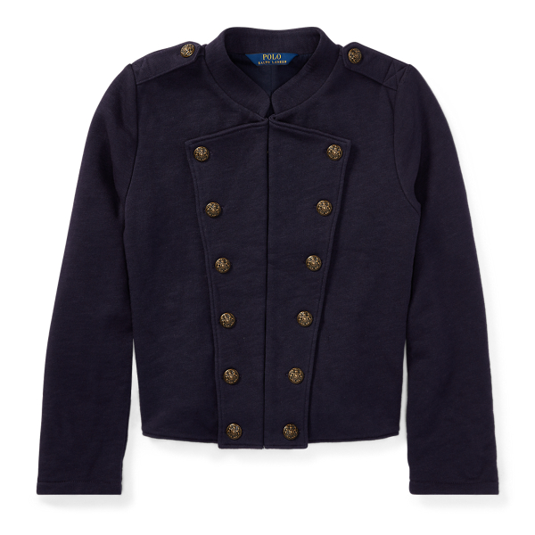 French Terry Military Jacket GIRLS 7-14 YEARS 1
